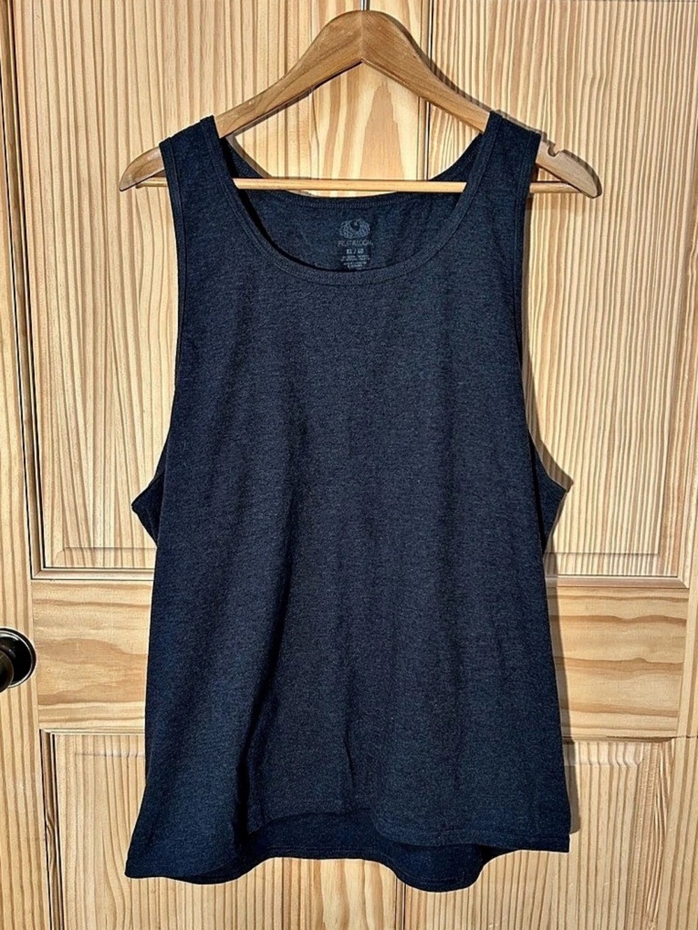Fruit of the Loom Men's Active Cotton Blend A-Shirt / Tank Top Tank Top Black